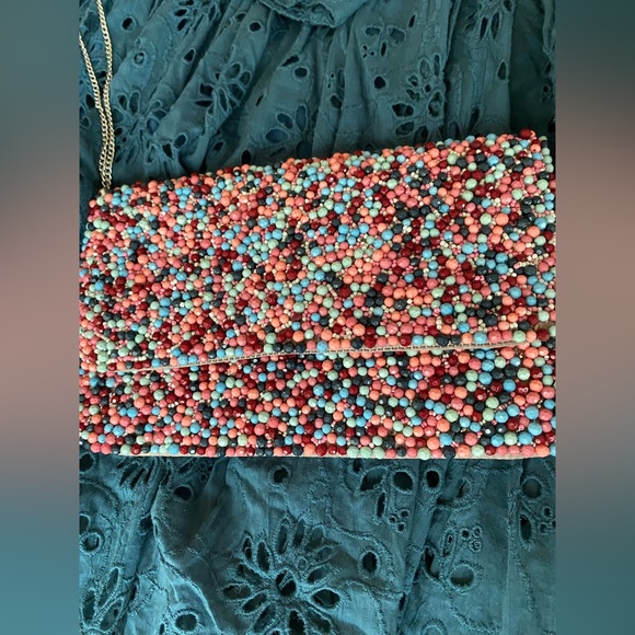 Bundle idea, gorgeous beaded clutch and Dra NWT dress! - Picture 5 of 5